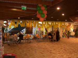 anniversario in c.commerciale